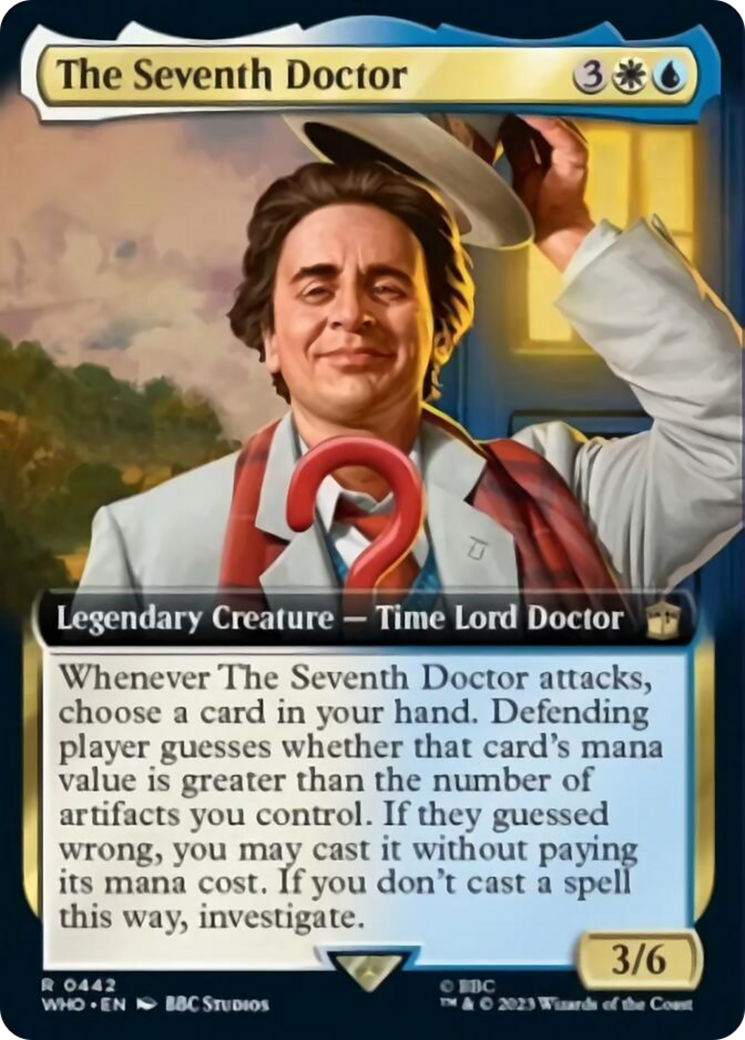 The Seventh Doctor (Extended Art) [Doctor Who] | Jomio and Rueliete's Cards and Comics