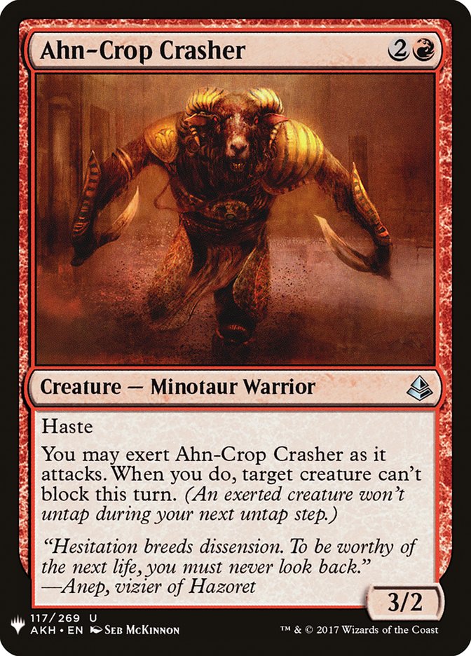 Ahn-Crop Crasher [Mystery Booster] | Jomio and Rueliete's Cards and Comics