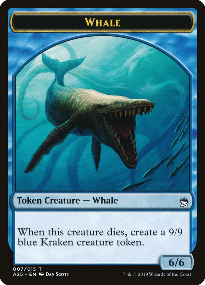 Whale Token [Masters 25 Tokens] | Jomio and Rueliete's Cards and Comics