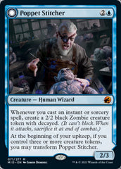 Poppet Stitcher // Poppet Factory [Innistrad: Midnight Hunt] | Jomio and Rueliete's Cards and Comics