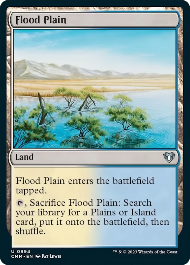 Flood Plain [Commander Masters] | Jomio and Rueliete's Cards and Comics
