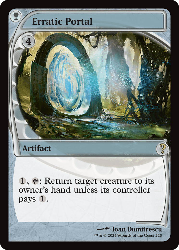 Erratic Portal (Future Sight) [Mystery Booster 2] | Jomio and Rueliete's Cards and Comics