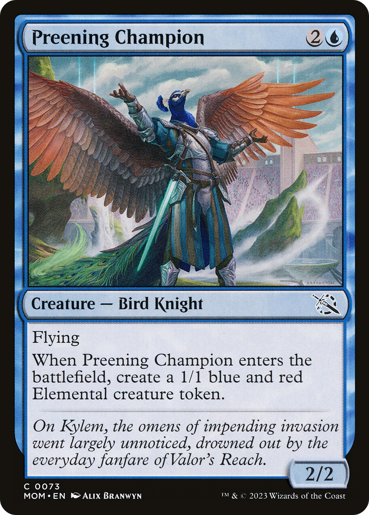 Preening Champion [March of the Machine] | Jomio and Rueliete's Cards and Comics