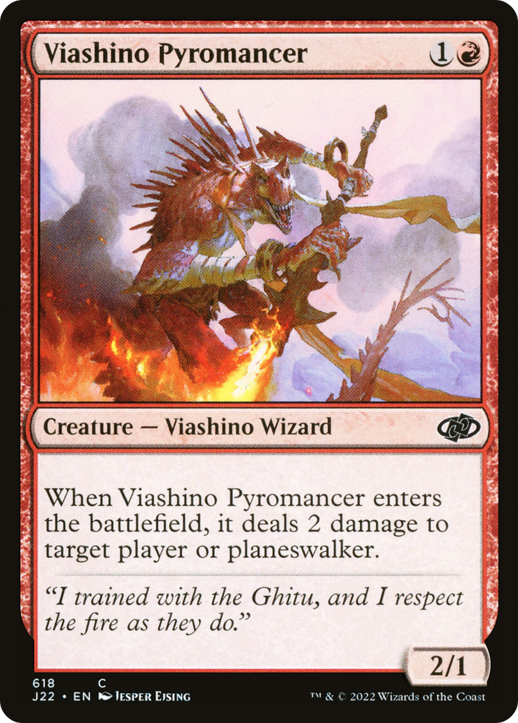 Viashino Pyromancer [Jumpstart 2022] | Jomio and Rueliete's Cards and Comics