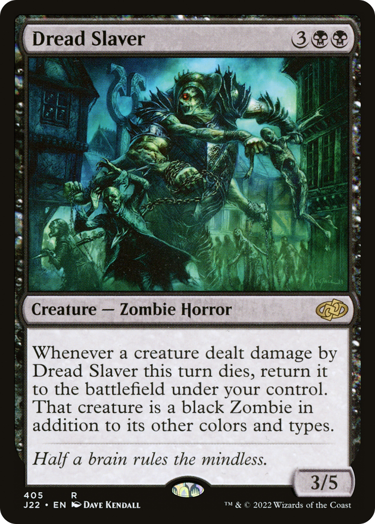 Dread Slaver [Jumpstart 2022] | Jomio and Rueliete's Cards and Comics