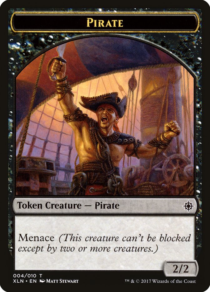 Pirate Token [Ixalan Tokens] | Jomio and Rueliete's Cards and Comics