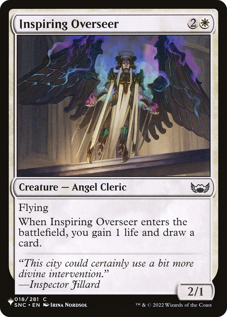 Inspiring Overseer [The List] | Jomio and Rueliete's Cards and Comics