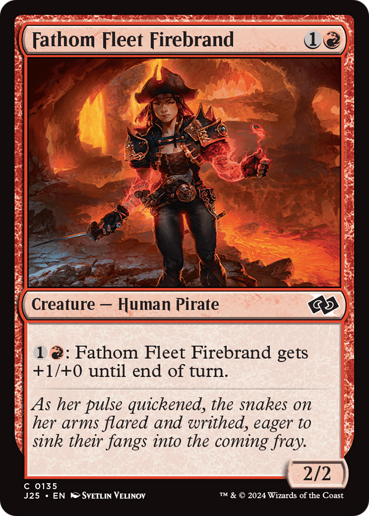Fathom Fleet Firebrand [Foundations Jumpstart] | Jomio and Rueliete's Cards and Comics
