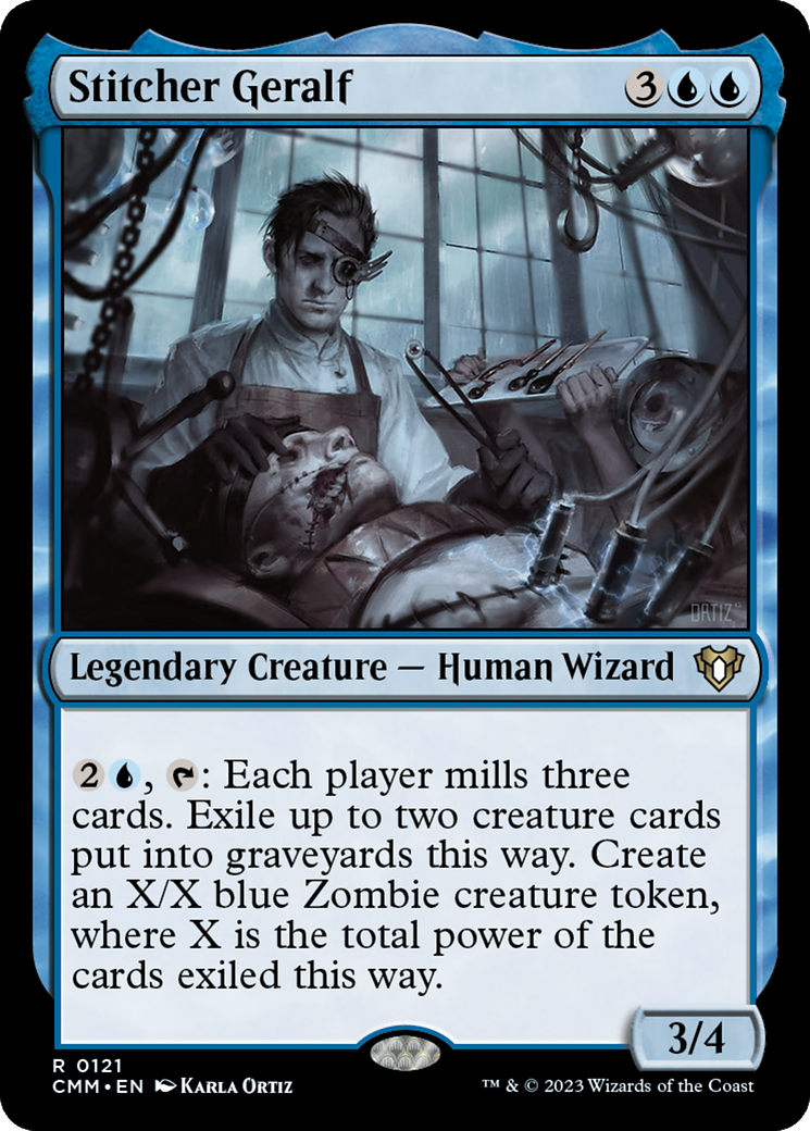 Stitcher Geralf [Commander Masters] | Jomio and Rueliete's Cards and Comics