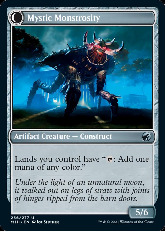 Mystic Skull // Mystic Monstrosity [Innistrad: Midnight Hunt] | Jomio and Rueliete's Cards and Comics