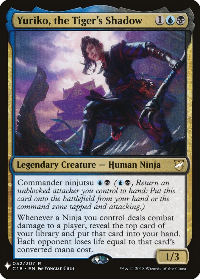 Yuriko, the Tiger's Shadow [The List] | Jomio and Rueliete's Cards and Comics