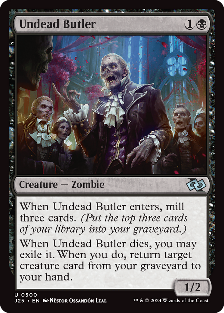 Undead Butler [Foundations Jumpstart] | Jomio and Rueliete's Cards and Comics