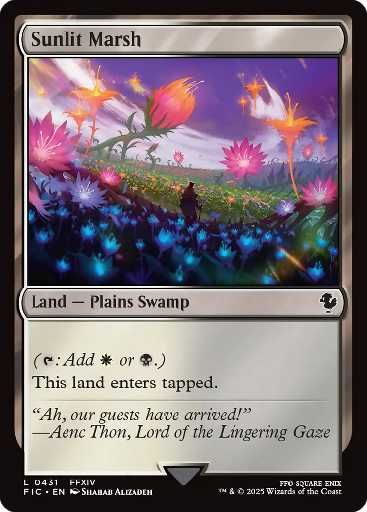 Sunlit Marsh [FINAL FANTASY Commander] | Jomio and Rueliete's Cards and Comics