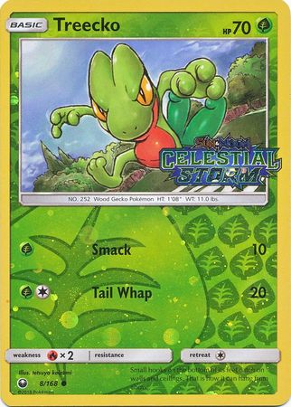 Treecko (8/168) (Toys R Us Exclusive) [Sun & Moon: Celestial Storm] | Jomio and Rueliete's Cards and Comics