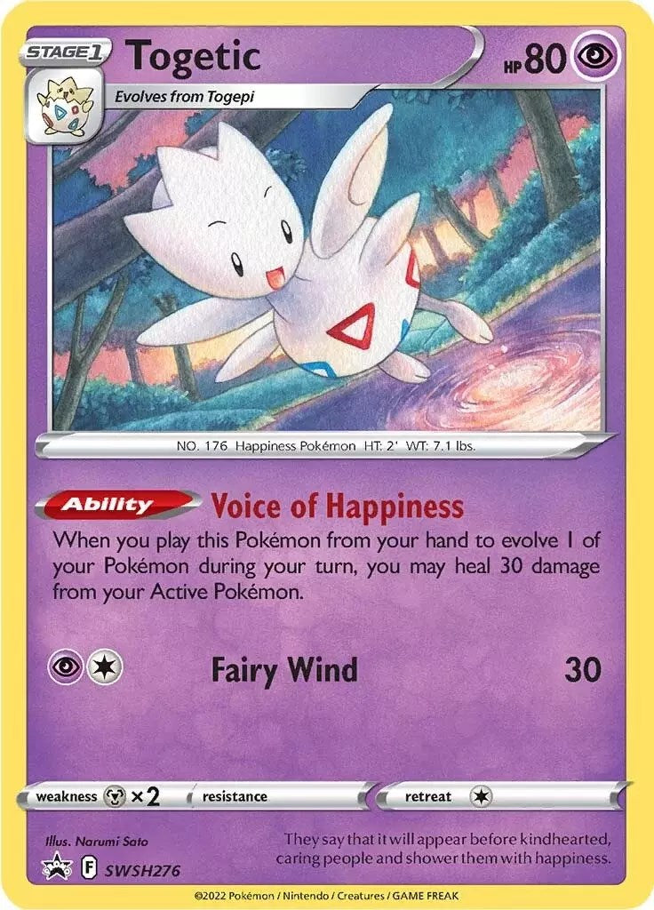 Togetic (SWSH276) [Sword & Shield: Black Star Promos] | Jomio and Rueliete's Cards and Comics