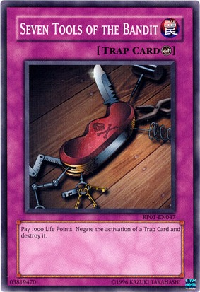 Seven Tools of the Bandit [RP01-EN047] Common | Jomio and Rueliete's Cards and Comics