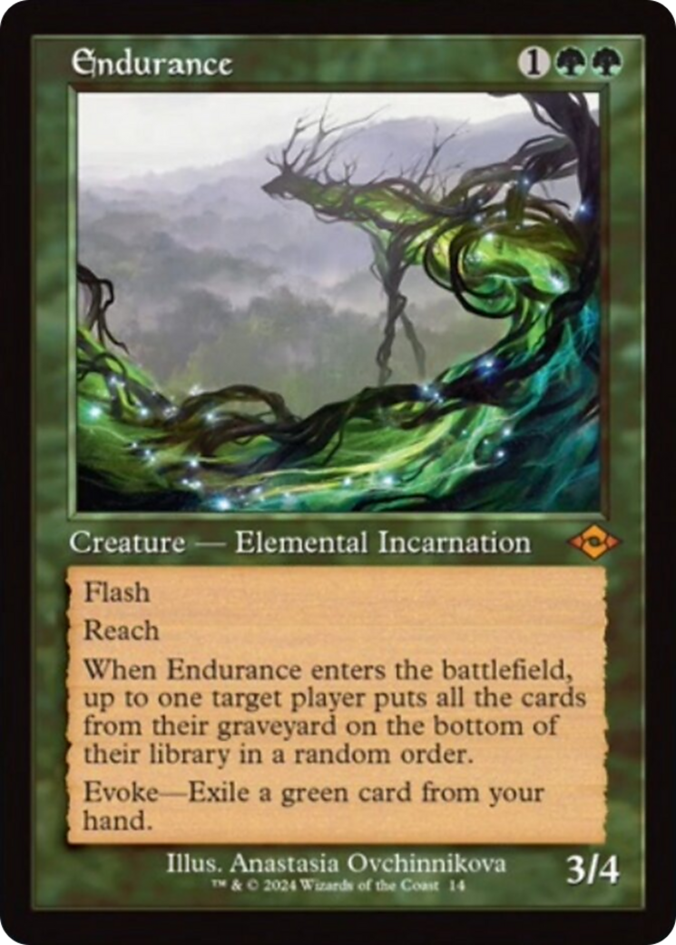 Endurance (Retro) [Modern Horizons 2] | Jomio and Rueliete's Cards and Comics
