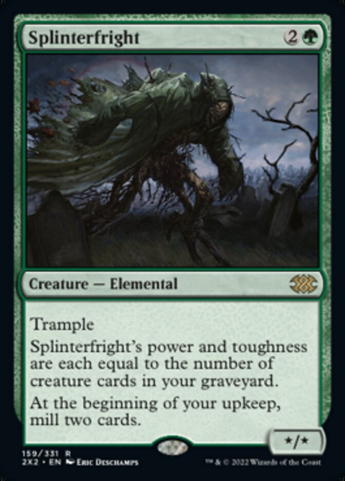 Splinterfright [Double Masters 2022] | Jomio and Rueliete's Cards and Comics