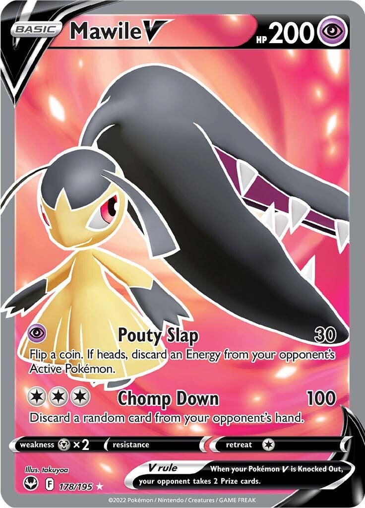 Mawile V (178/195) [Sword & Shield: Silver Tempest] | Jomio and Rueliete's Cards and Comics