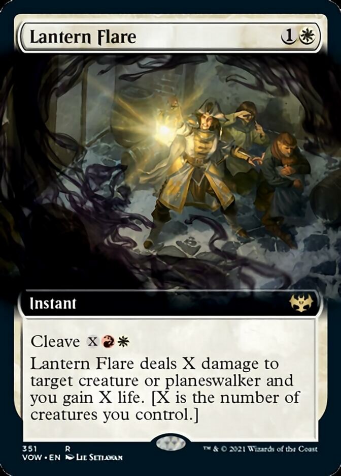 Lantern Flare (Extended Art) [Innistrad: Crimson Vow] | Jomio and Rueliete's Cards and Comics
