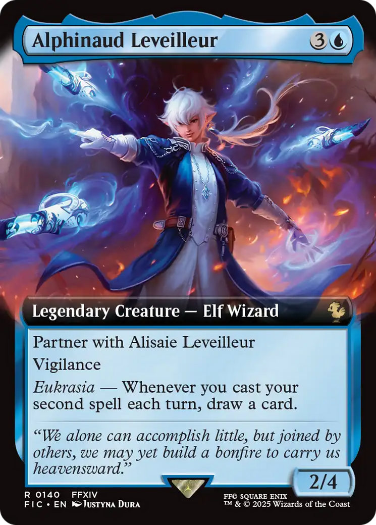 Alphinaud Leveilleur (Extended Art) [FINAL FANTASY Commander] | Jomio and Rueliete's Cards and Comics