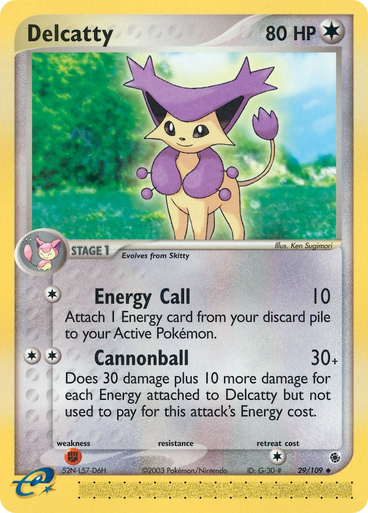 Delcatty (29/109) [EX: Ruby & Sapphire] | Jomio and Rueliete's Cards and Comics