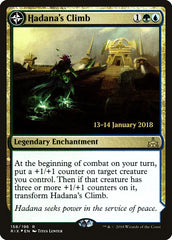 Hadana's Climb // Winged Temple of Orazca [Rivals of Ixalan Prerelease Promos] | Jomio and Rueliete's Cards and Comics