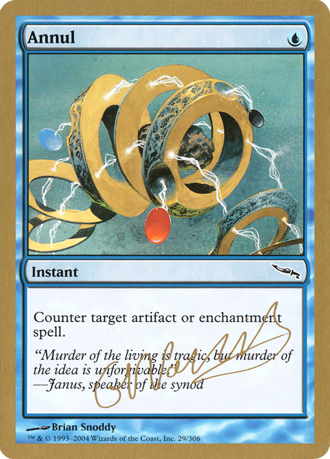 Annul (Gabriel Nassif) [World Championship Decks 2004] | Jomio and Rueliete's Cards and Comics