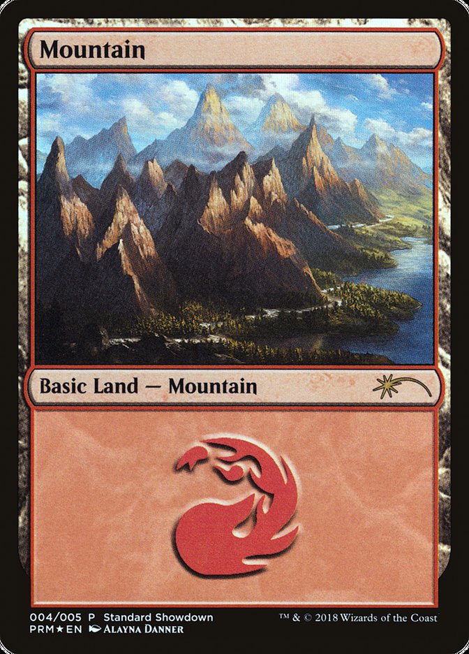 Mountain (Alayna Danner) [Standard Showdown Promos] | Jomio and Rueliete's Cards and Comics