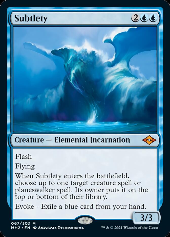 Subtlety [Modern Horizons 2] | Jomio and Rueliete's Cards and Comics