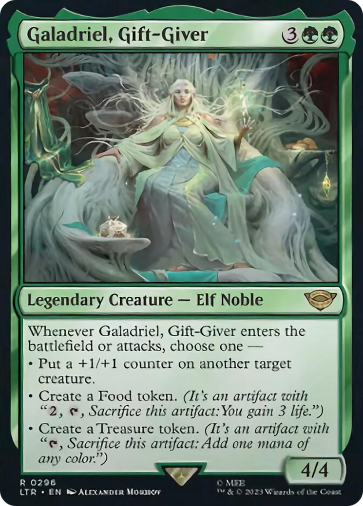 Galadriel, Gift-Giver [The Lord of the Rings: Tales of Middle-Earth] | Jomio and Rueliete's Cards and Comics