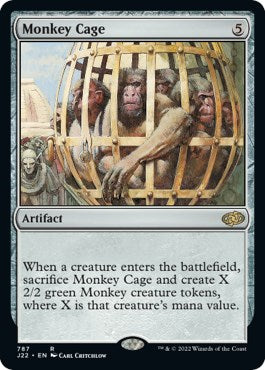 Monkey Cage [Jumpstart 2022] | Jomio and Rueliete's Cards and Comics
