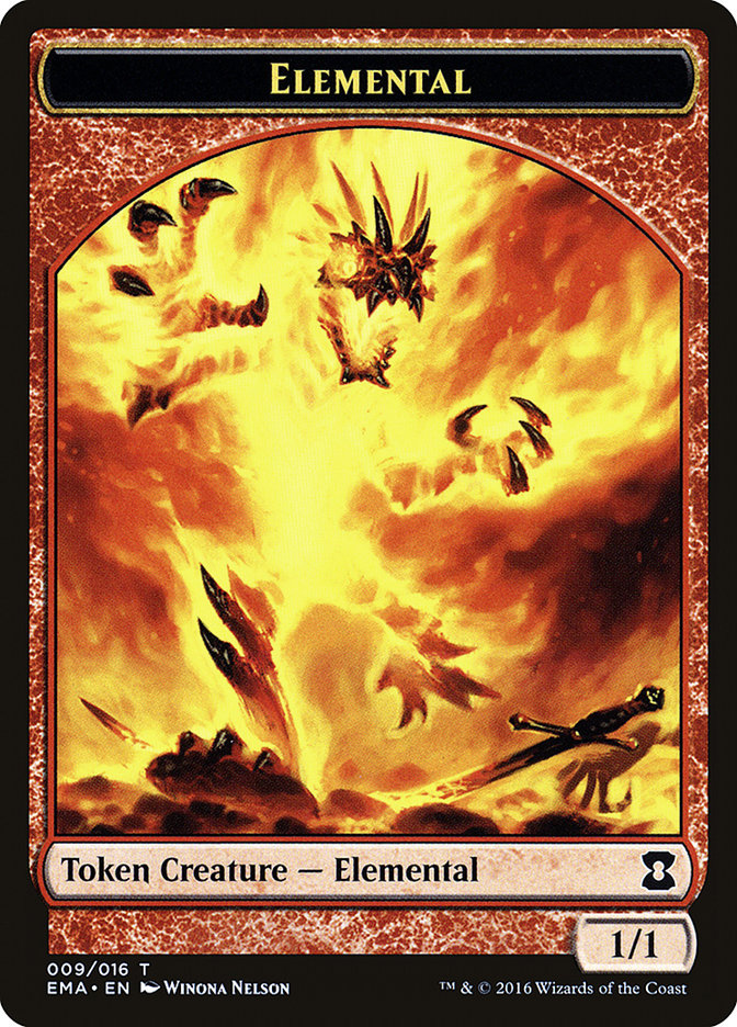 Elemental Token (009/016) [Eternal Masters Tokens] | Jomio and Rueliete's Cards and Comics