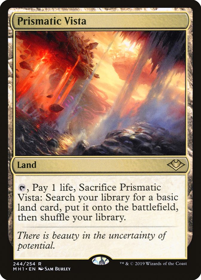 Prismatic Vista [Modern Horizons] | Jomio and Rueliete's Cards and Comics