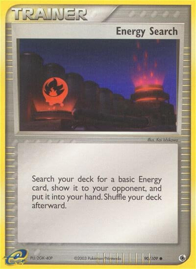 Energy Search (90/109) [EX: Ruby & Sapphire] | Jomio and Rueliete's Cards and Comics