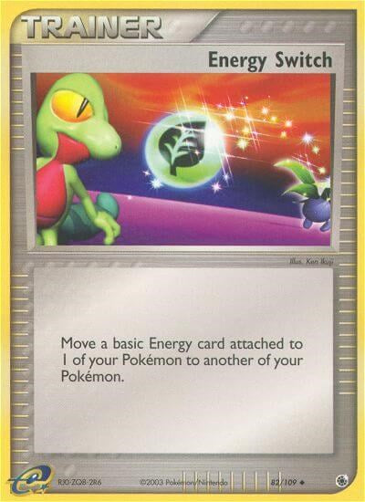 Energy Switch (82/109) [EX: Ruby & Sapphire] | Jomio and Rueliete's Cards and Comics