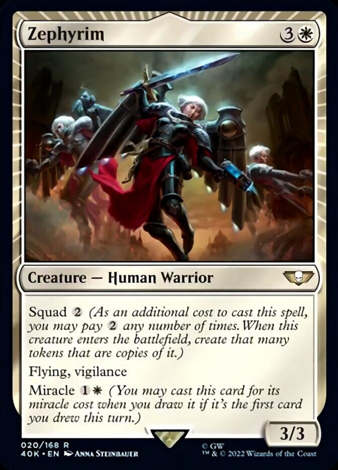 Zephyrim [Warhammer 40,000] | Jomio and Rueliete's Cards and Comics