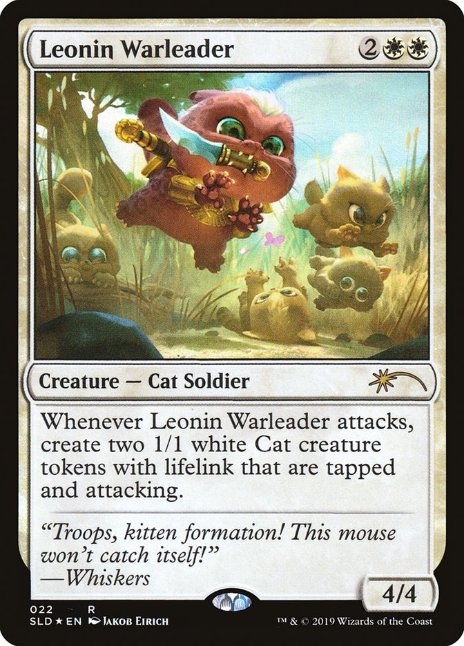Leonin Warleader [Secret Lair Drop Series] | Jomio and Rueliete's Cards and Comics