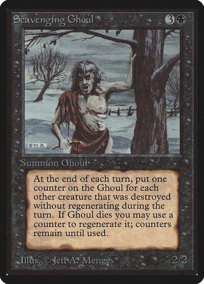 Scavenging Ghoul [Beta Edition] | Jomio and Rueliete's Cards and Comics