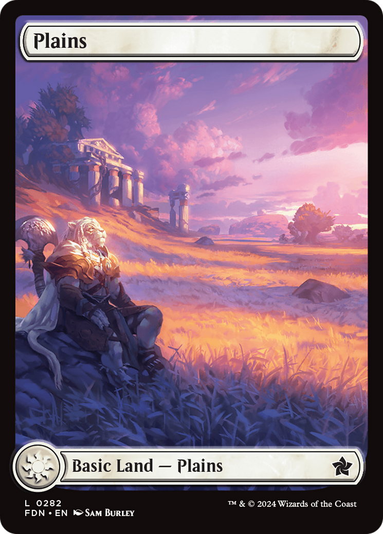 Plains (0282) [Foundations] | Jomio and Rueliete's Cards and Comics