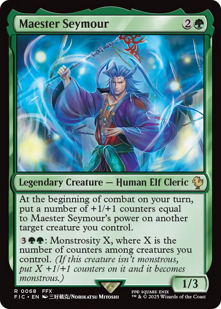 Maester Seymour [FINAL FANTASY Commander] | Jomio and Rueliete's Cards and Comics