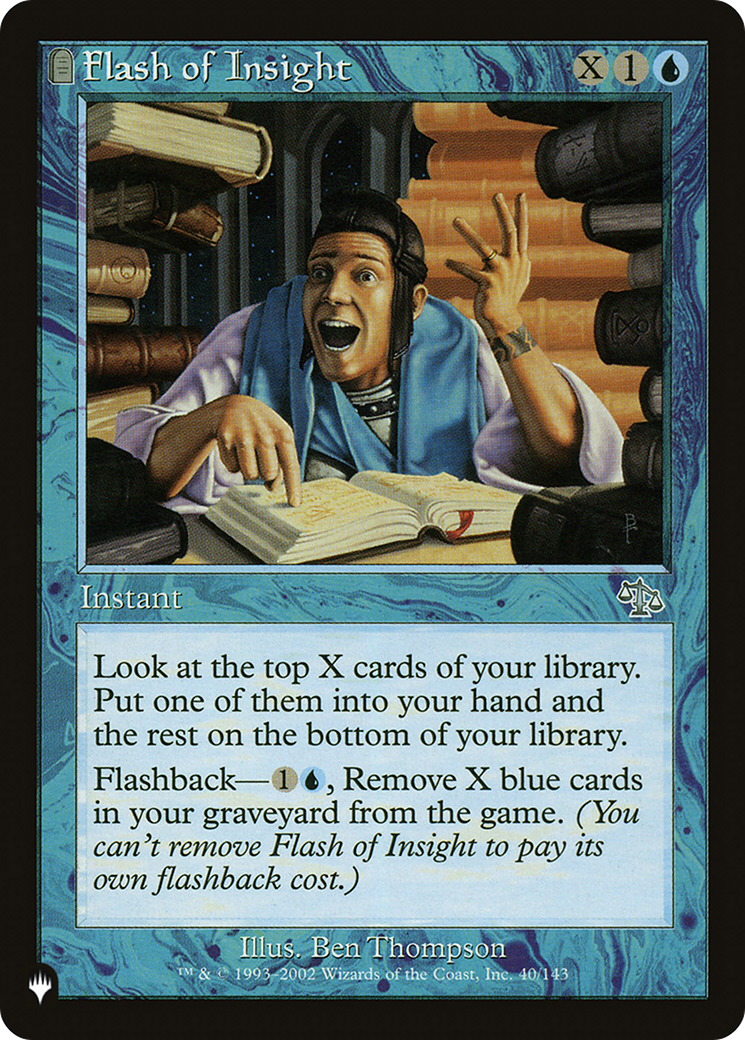 Flash of Insight [The List] | Jomio and Rueliete's Cards and Comics