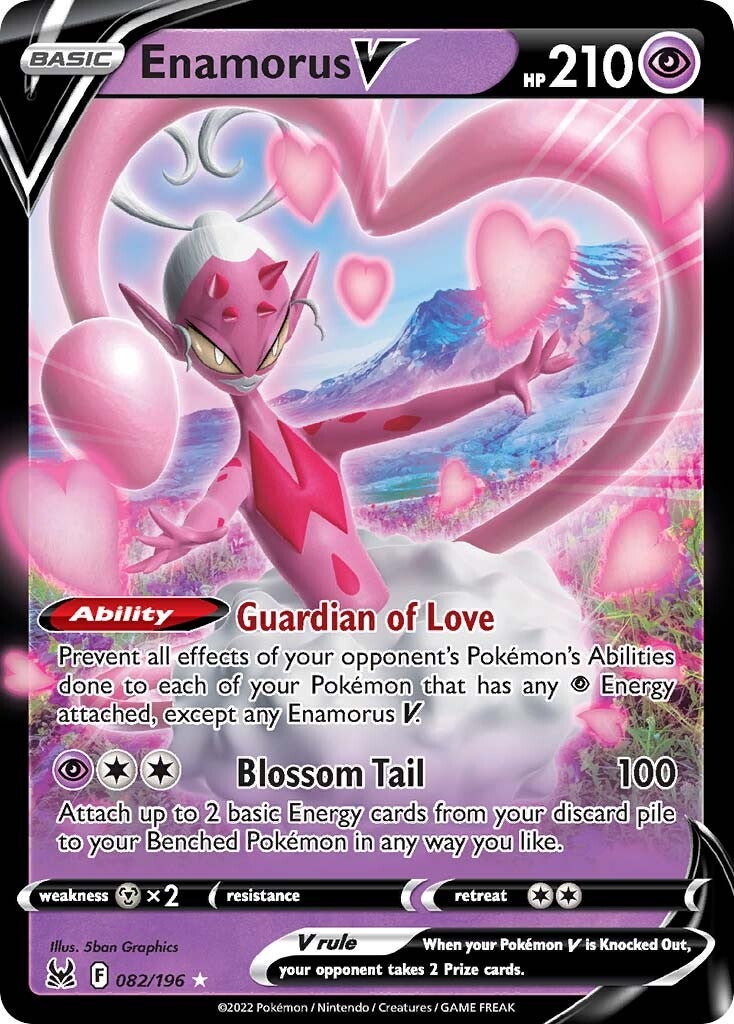 Enamorus V (082/196) [Sword & Shield: Lost Origin] | Jomio and Rueliete's Cards and Comics