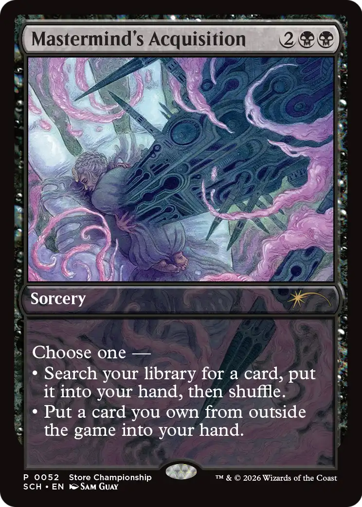 Mastermind's Acquisition [Store Championships 2026] | Jomio and Rueliete's Cards and Comics