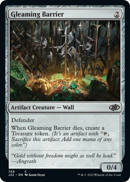 Gleaming Barrier [Jumpstart 2022] | Jomio and Rueliete's Cards and Comics