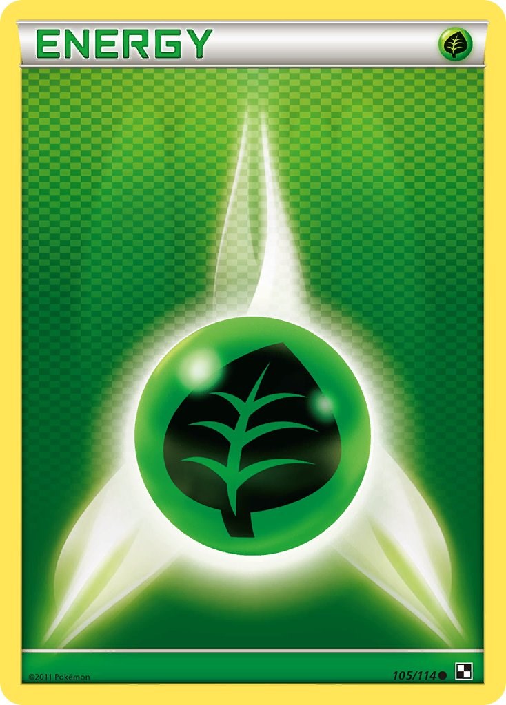 Grass Energy (105/114) [Black & White: Base Set] | Jomio and Rueliete's Cards and Comics