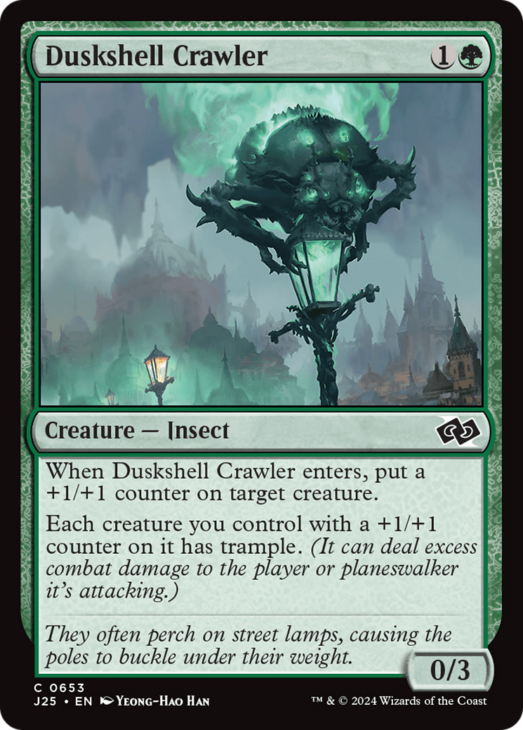 Duskshell Crawler [Foundations Jumpstart] | Jomio and Rueliete's Cards and Comics