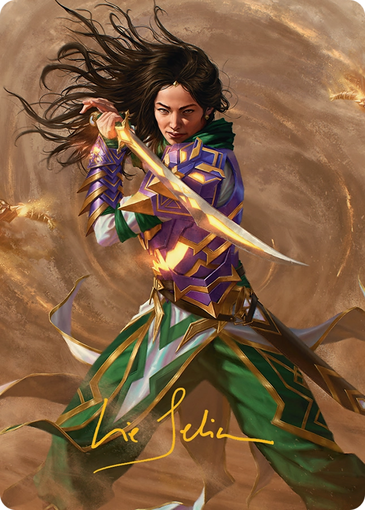Descendant of Storms Art Card (2/54) [Tarkir: Dragonstorm Art Series] | Jomio and Rueliete's Cards and Comics