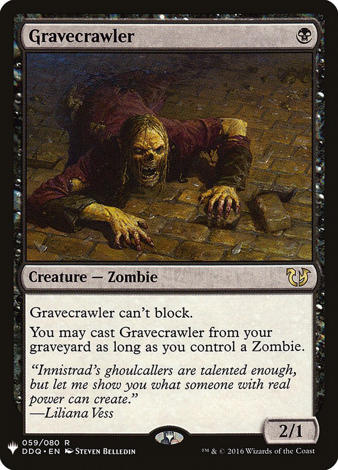 Gravecrawler [Mystery Booster] | Jomio and Rueliete's Cards and Comics