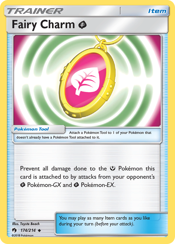Fairy Charm Grass (174/214) [Sun & Moon: Lost Thunder] | Jomio and Rueliete's Cards and Comics